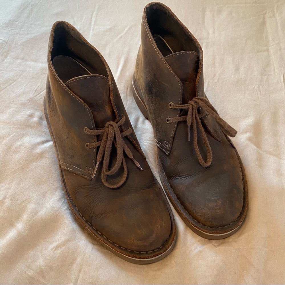 Clarks Bushacre 2 Beeswax Leather Boots